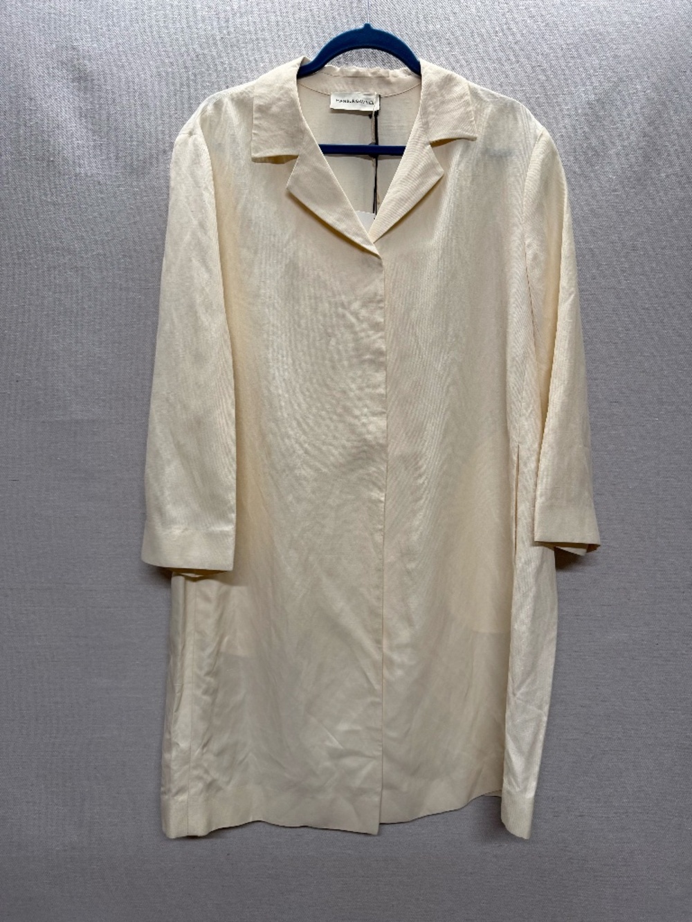 NWT Mansur Gavriel Linen Blend Trench Coat - size M (Ital. 42)